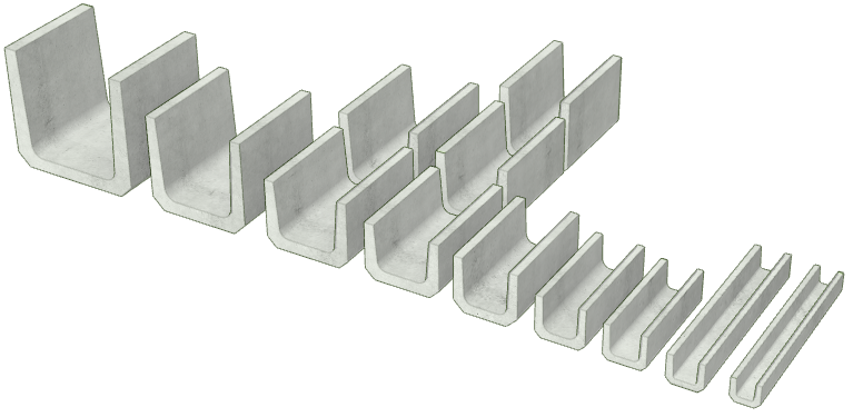 上ぶた式Ｕ形側溝 本体