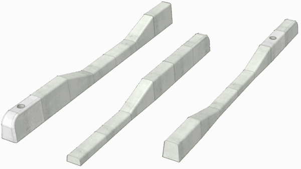両面R歩車道境界ブロック