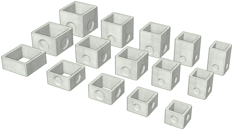 鉄筋コンクリート改良桝