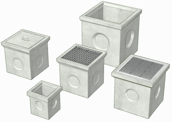 鉄筋コンクリート溜桝「落ちぶた式」