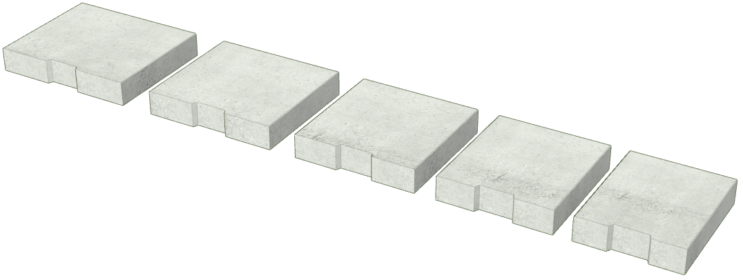 鉄筋コンクリート側溝蓋 (現場打用)